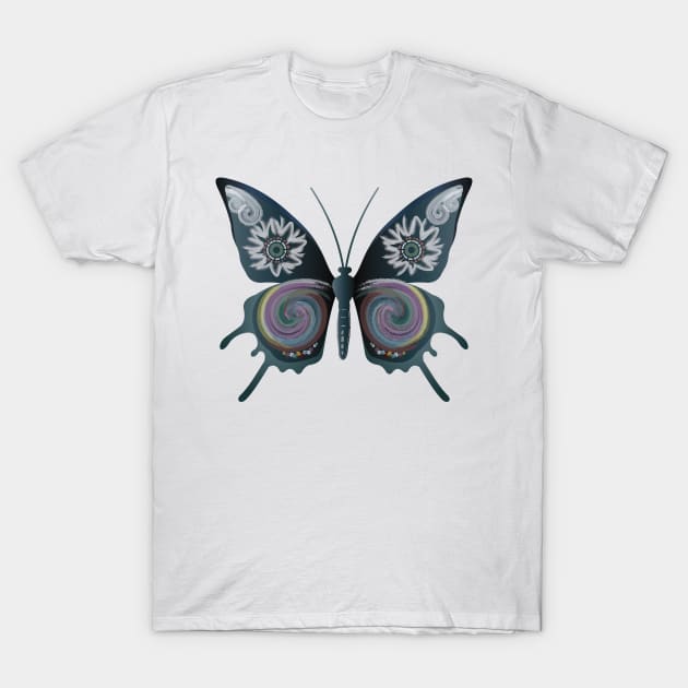 Butterfly T-Shirt by mypointink